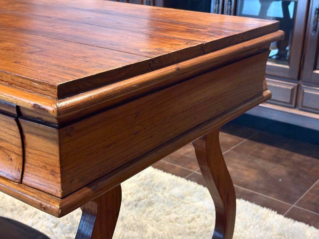 英国　アンティーク　ウッドデスク　スリランカ　ライティングデスク　ブラウン　ns 英国 アンティーク ウッドデスク スリランカ ライティングデスク