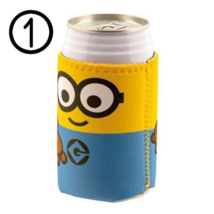 半額以下【新品】minion ミニオン 缶ホルダー ソフト缶ジャケット 缶