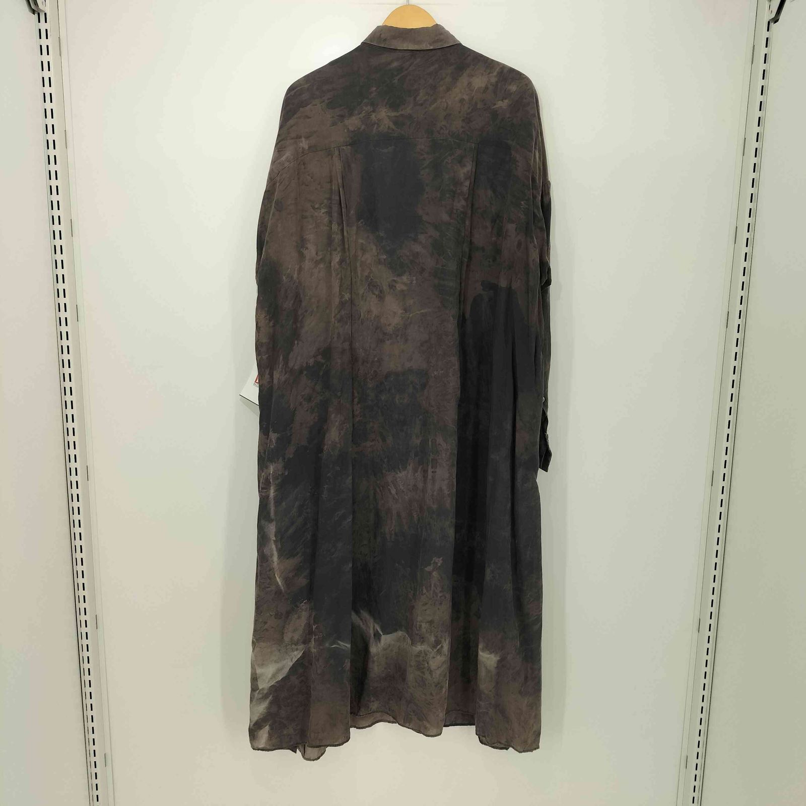 カオス Chaos シャツロングワンピース シアーシャツ レディース