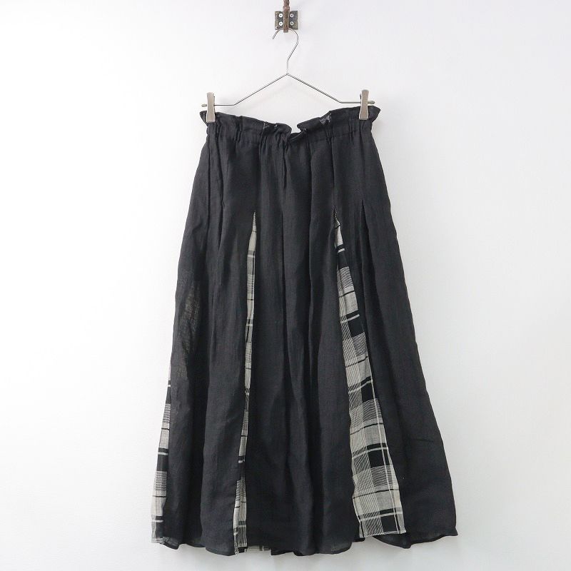 新品 ロワズィール アデュートリステス リネン スカート 美品 アデュートリステス ロワズィール ADIEU TRISTESSE LOISIR