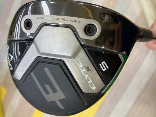 キャロウェイ エリート エックス 5W 18度 純正 ベンタス グリーン 5/R