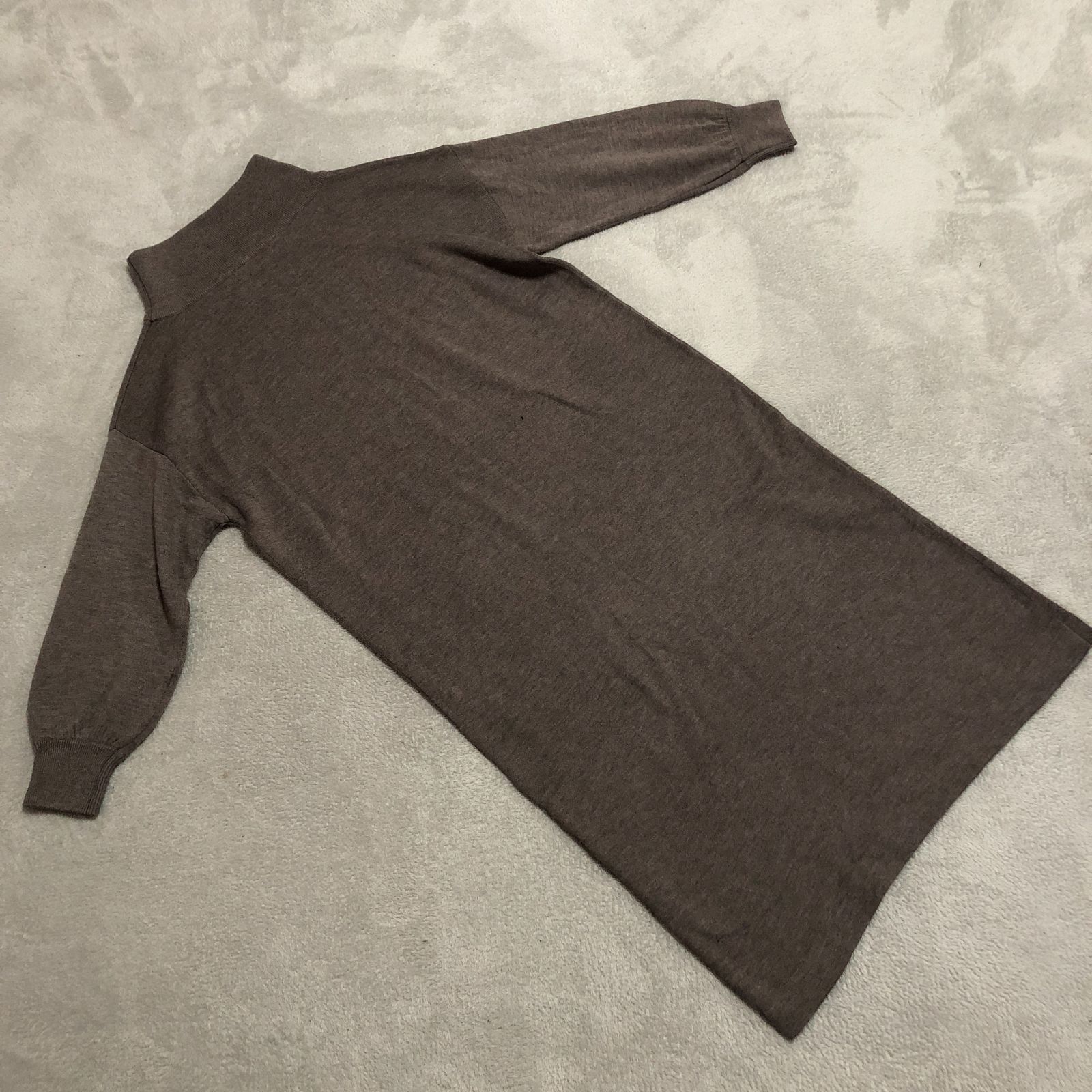 MAYSON GREY メイソングレイ ハイネックニットロングワンピース