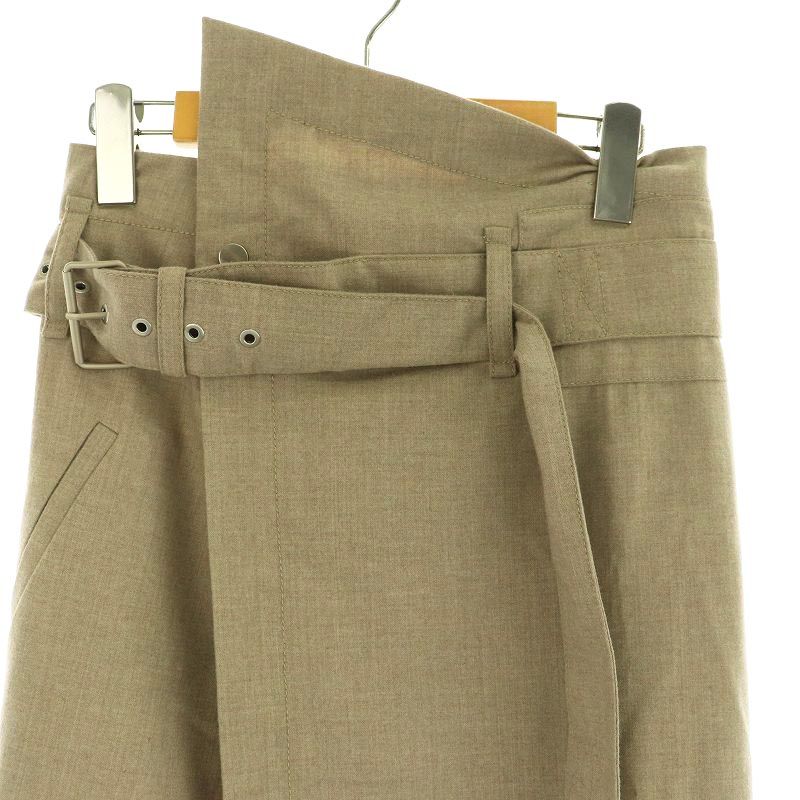 ウール混★スリット★ワンピース★ 3.1 PHILLIP LIM 3.1 フィリップリム 3.1 phillip lim ラップスカート ウール混