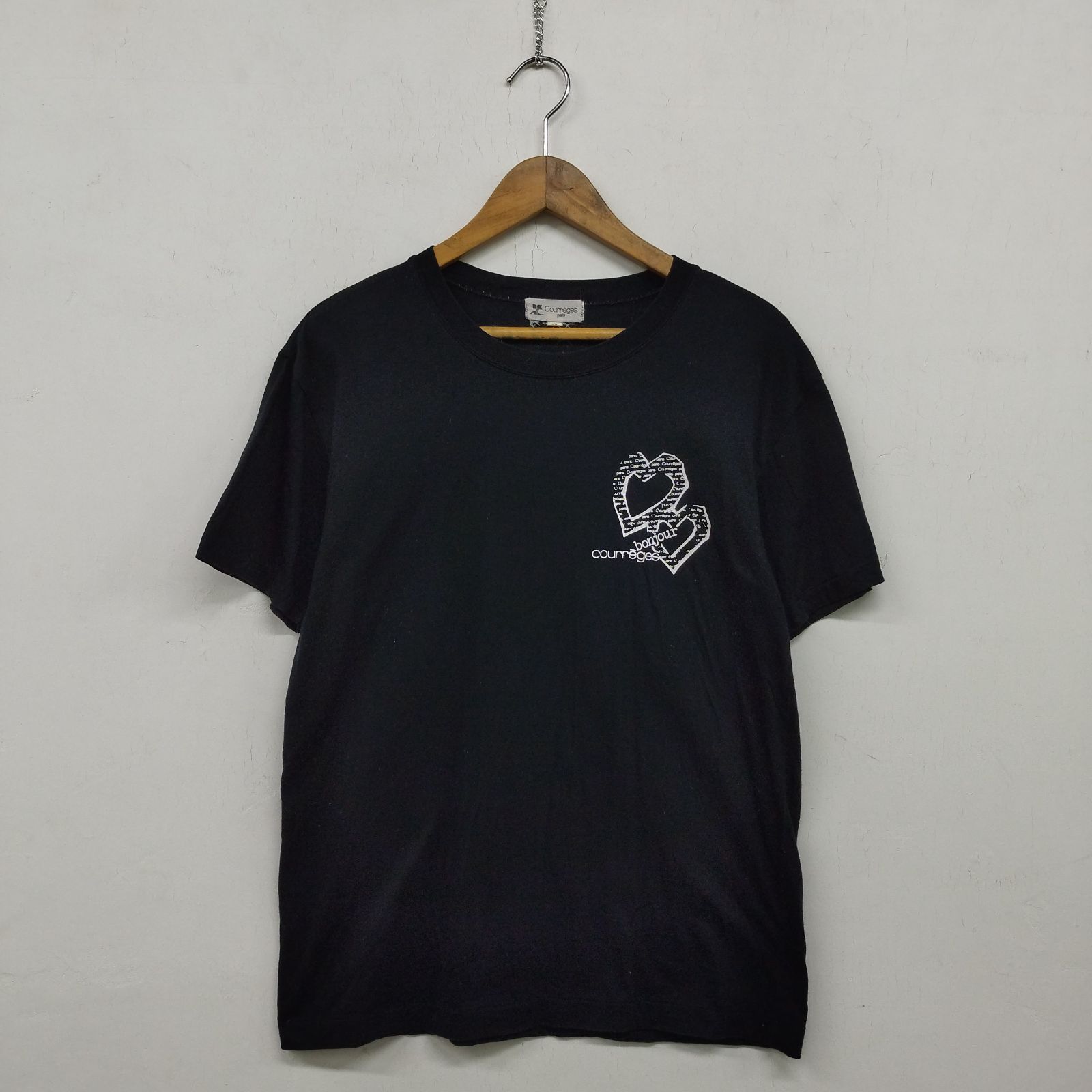 【Courreges】国内発送★Tシャツ courreges(クレージュ) 22SSロゴプリントTシャツ322JTS006JS0043