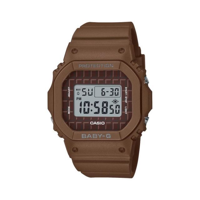 カシオCASIO BABY-G ベビーG レディース 時計 チョコレート BGD-565USW-5JF【国内正規品】｜人気アイテム・人気商品でも使える 検品済み 配送スピード早い