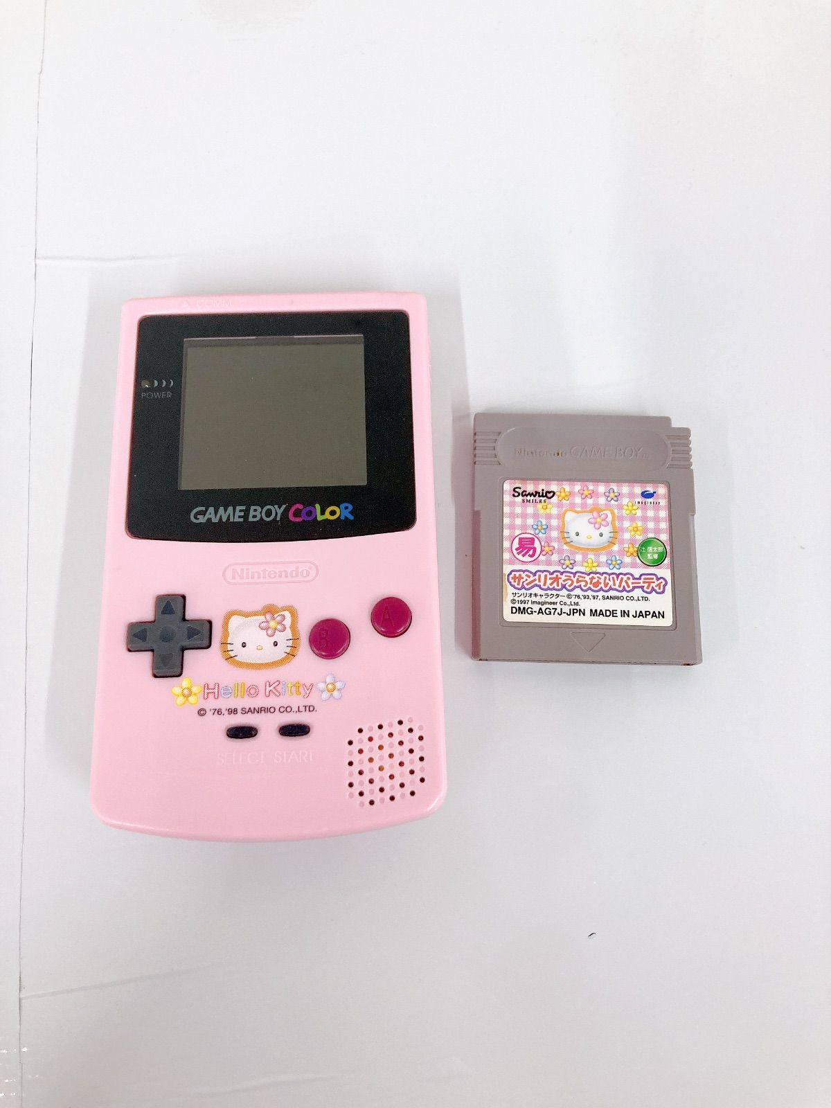 任天堂ゲームボーイカラー サンリオ ソフト付きおまけ有りの通販