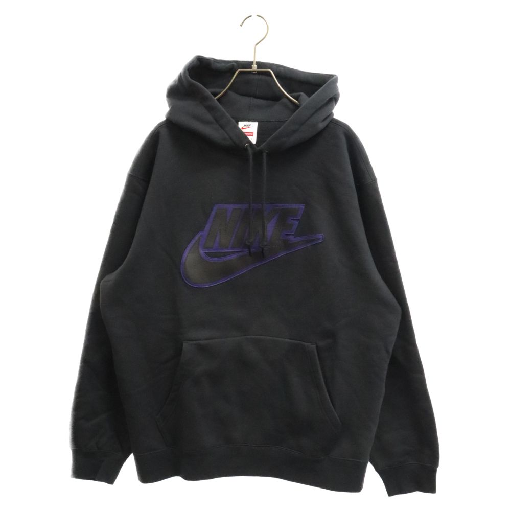 SUPREME (シュプリーム) 19AW×Nike ナイキ Leather Applique Hooded