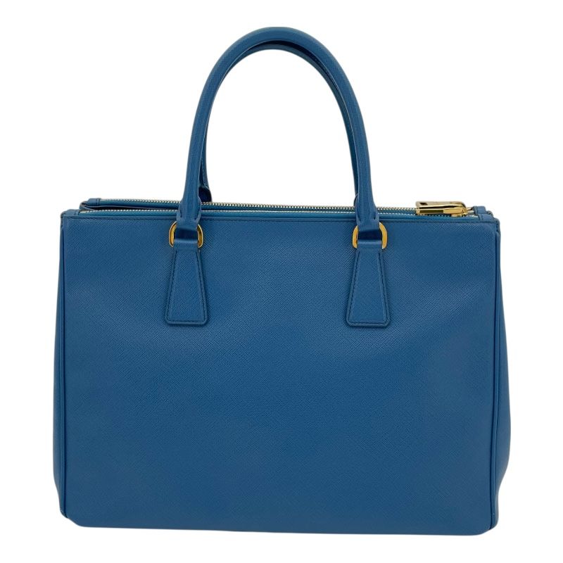 プラダ PRADA ガレリア ラージ ブルー サフィアーノ レディース ハンドバッグ