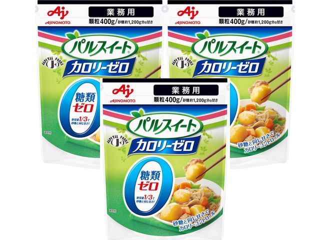 味の素 パルスイート カロリーゼロ 業務用 400g×3袋