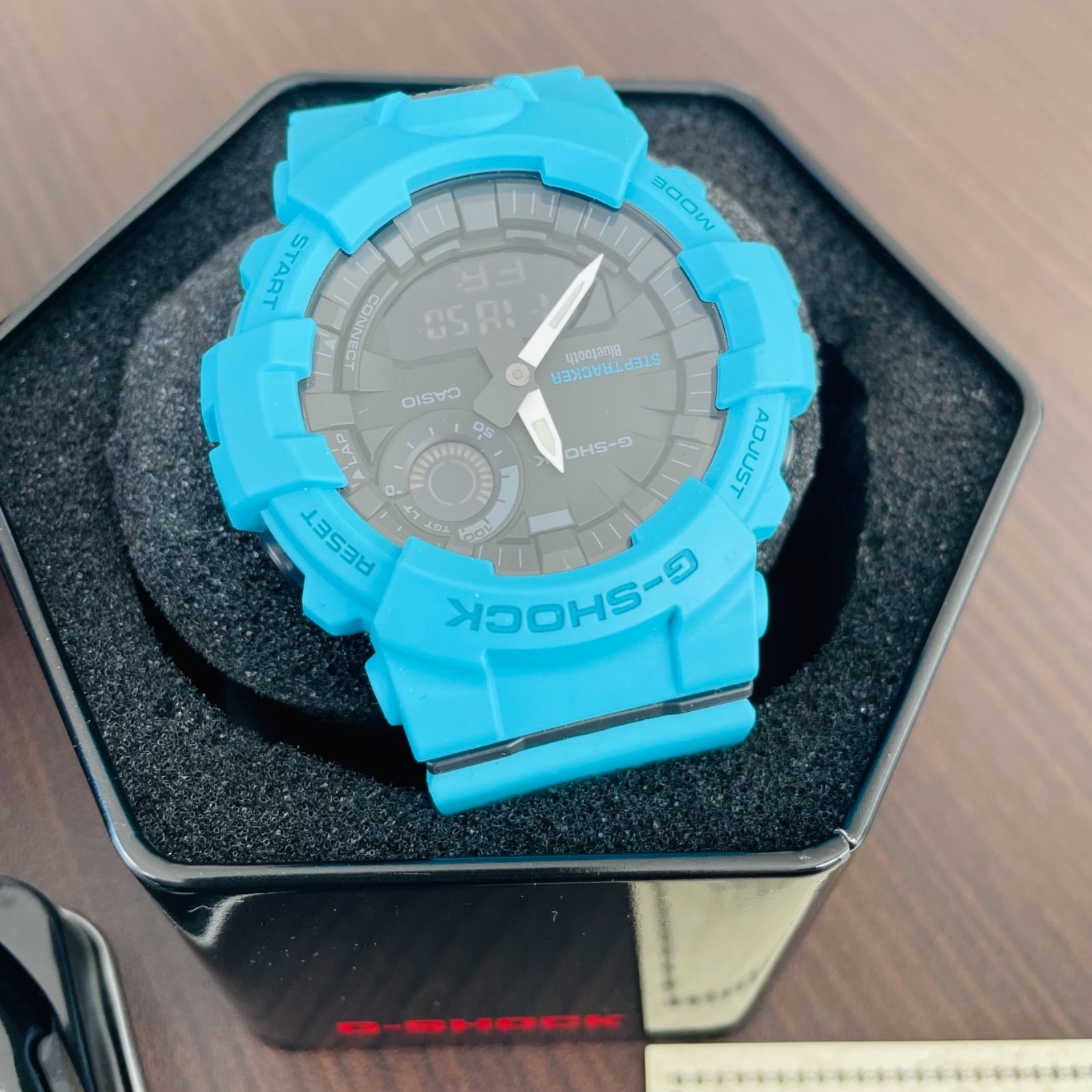 G shock outlet gba 800 blue