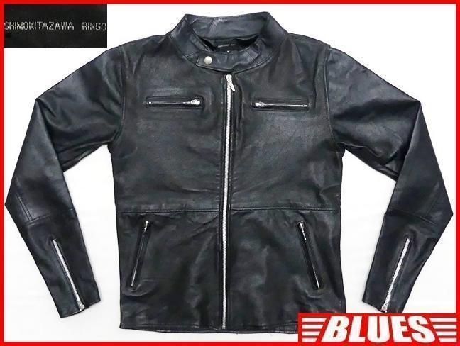 セ*ル様 黒レザーシングルライダースジャケット 本革 レザージャケット レディース シングルライダース 革ジャン