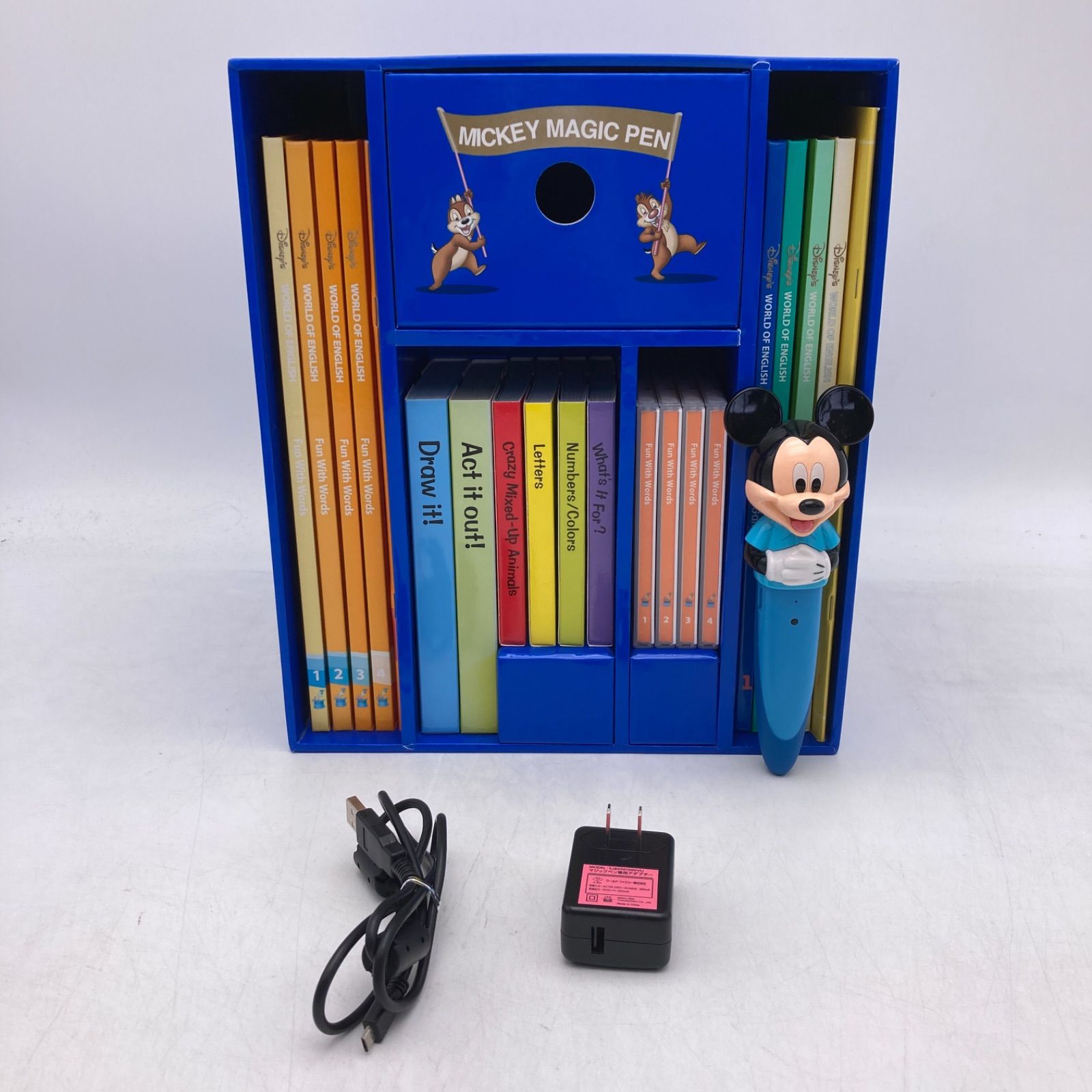 【美品】DWE Magic Pen ミッキー (未使用) ミッキーマジックペンセット ディズニー英語システム DWE Disney