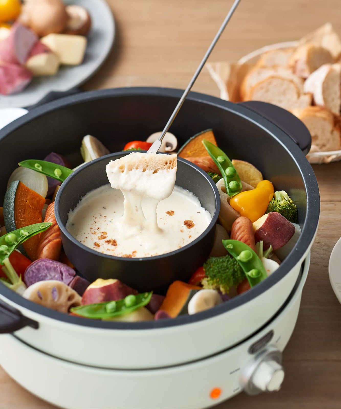 【新品未使用】Toffy 電気グリル鍋　ペールアクア Toffy/トフィー】 電気グリル鍋 人気 K-HP2 (ペールアクア) 鍋・内鍋