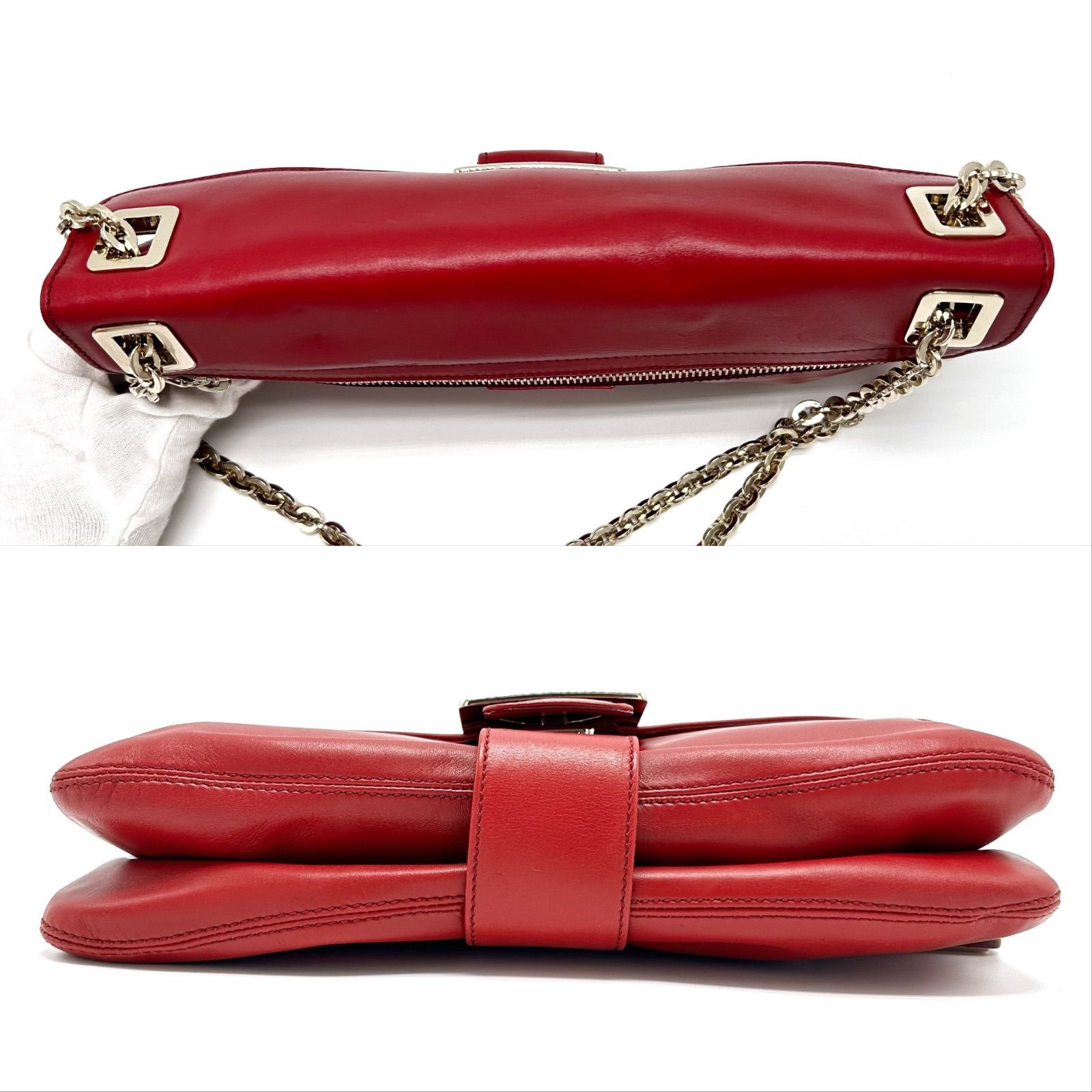 ◎ 極美品 Roger Vivier ロジェヴィヴィエ チェーン ショルダーバッグ 