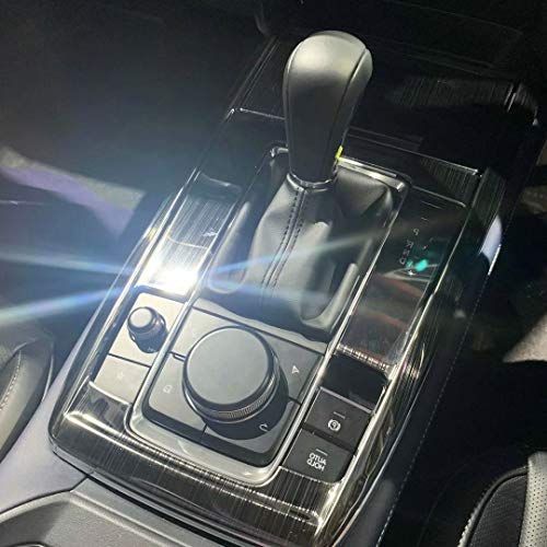 黒色 RUIQ 新型 マツダ CX-30 DM系 内装 ステンレス 変速レバー カバーガーニッシュ マルチメディア ボタン カバー リム MAZDA  CX30 設計 黒色 - メルカリ