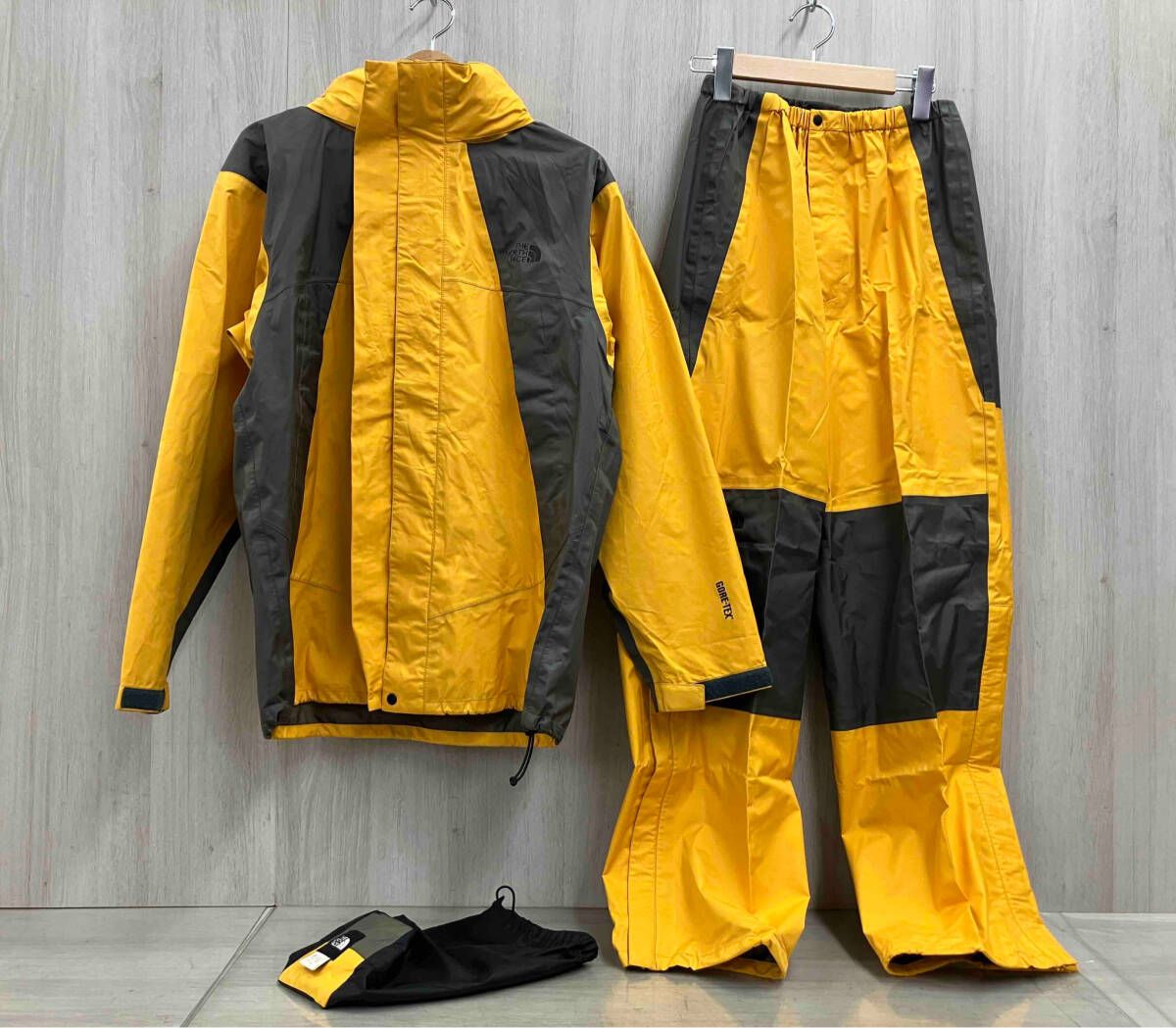 THE NORTH FACE GORE-TEX マウンテンパーカー上下セット袋付 THE NORTH FACE GORE-TEX マウンテンパーカー上下セット袋付
