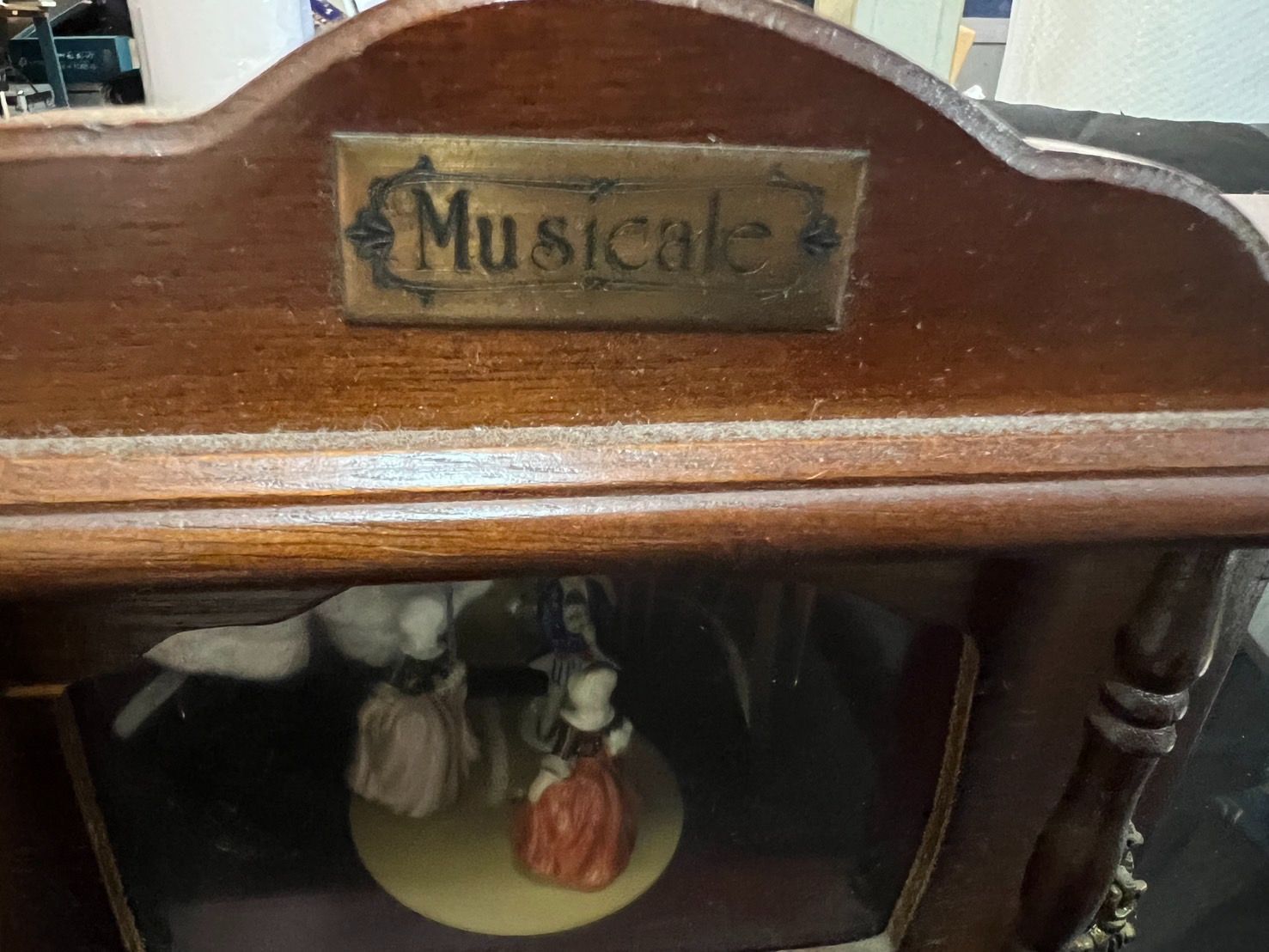 昭和レトロ/動作品】Sankyo Musicale オルゴール ジュエリー