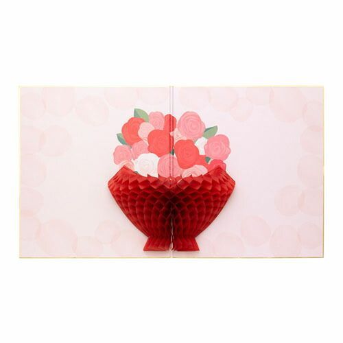 まとめ ミドリ 色紙 二折ハニカム 花束柄 33208 ×5セット SKLAD-KIRPICHA_RU