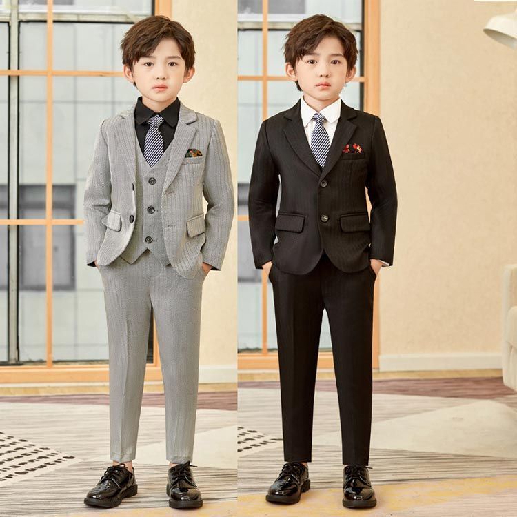 卒業式 男の子 スーツ 子供スーツ 男の子 フォーマル スーツ 蝶ネクタイ付き一式  b体 ゆったり 大きめ キッズスーツ シングルスーツ お買い得5 卒業式 男の子 スーツ 子供スーツ 男の子 フォーマル スーツ 蝶