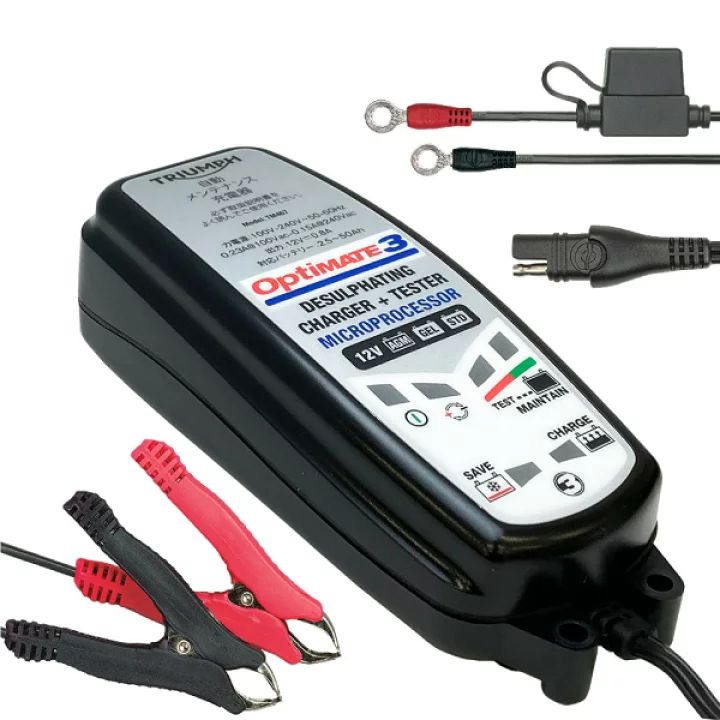 OptiMATE3 オプティメイト3 トライアンフ バイクバッテリー充電