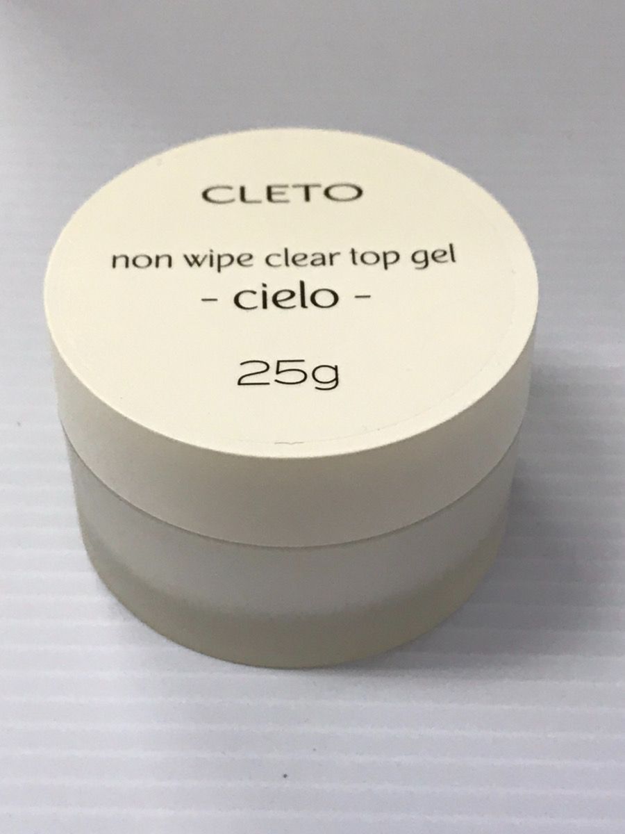 新品】CLETO ノンワイプクリアトップジェル シエロ 100g 楽天市場