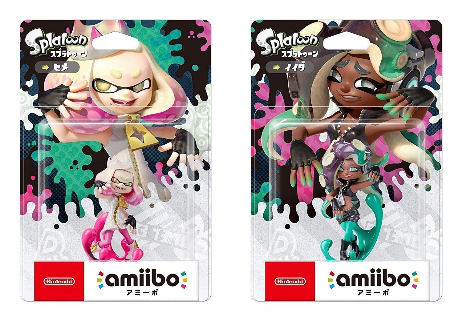 amiibo 2体セット[ヒメ/イイダ] (スプラトゥーンシリーズ) 
