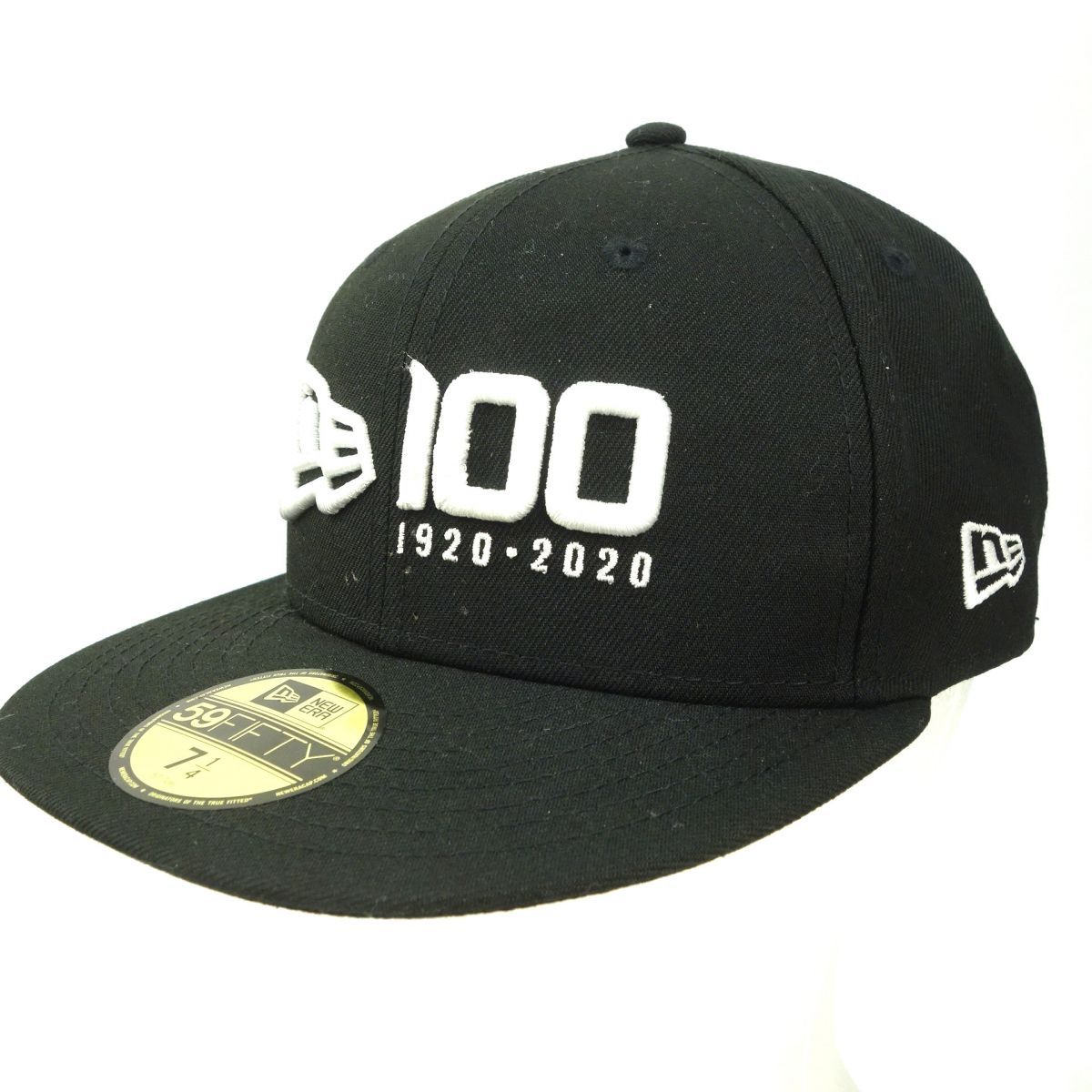 NEW ERA ニューエラ 9FIFTY 100周年ロゴ キャップ 帽子 サイズ：7 1/4 57.7cm ※中古