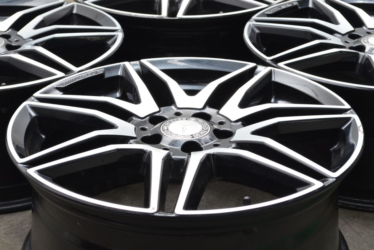 ベンツ W447 Vクラス AMG 純正 19in 8J 52 PCD112 4本 品番 A4474014000 W251 Rクラス R350 ノーマル戻し スタッドレス用等に