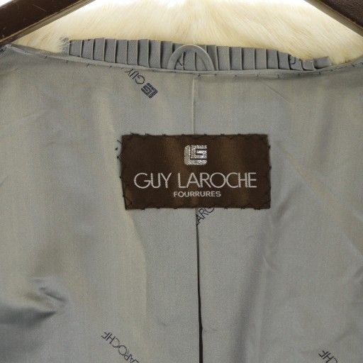 ギラロッシュ Guy Laroche パールミンク ファー ロング コート