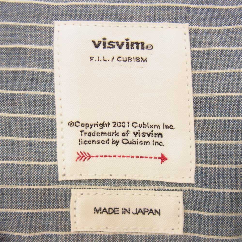 VISVIM ビズビム 21SS 0121205011004 INGALL II L/S C/SI CHAMBRAY 