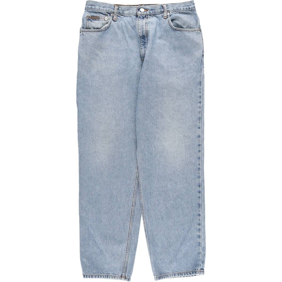 古着 90~00年代 カルバンクライン Calvin klein JEANS テーパードデニムパンツ メンズw32相当|eaa539916