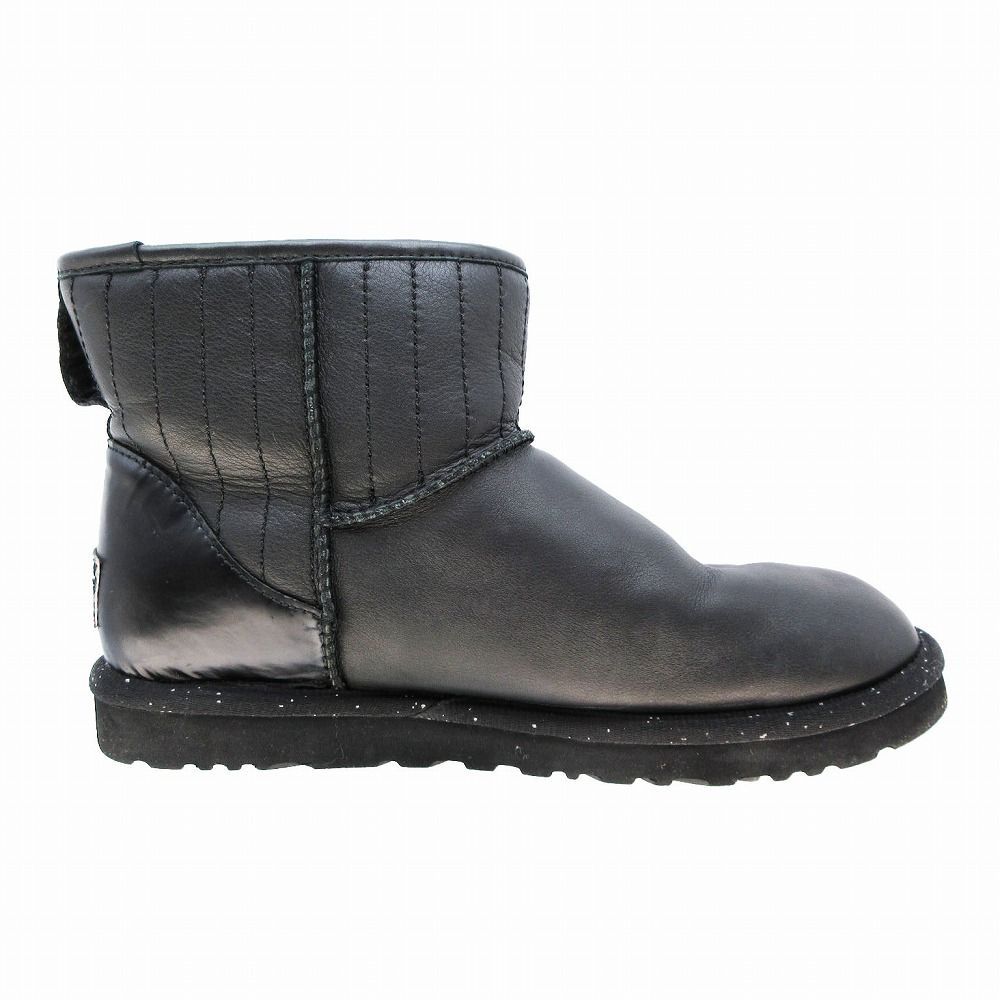 UGG Australia 黒 ブーツ UGG Australia アグ クラシックミニロゴジップ ブーツ