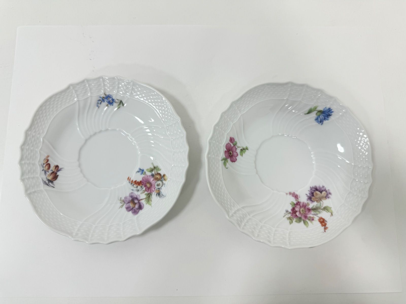 リチャードジノリ フラワーブーケ カップ＆ソーサー　２客セット Richard Ginori リチャードジノリ フラワーブーケ カップ