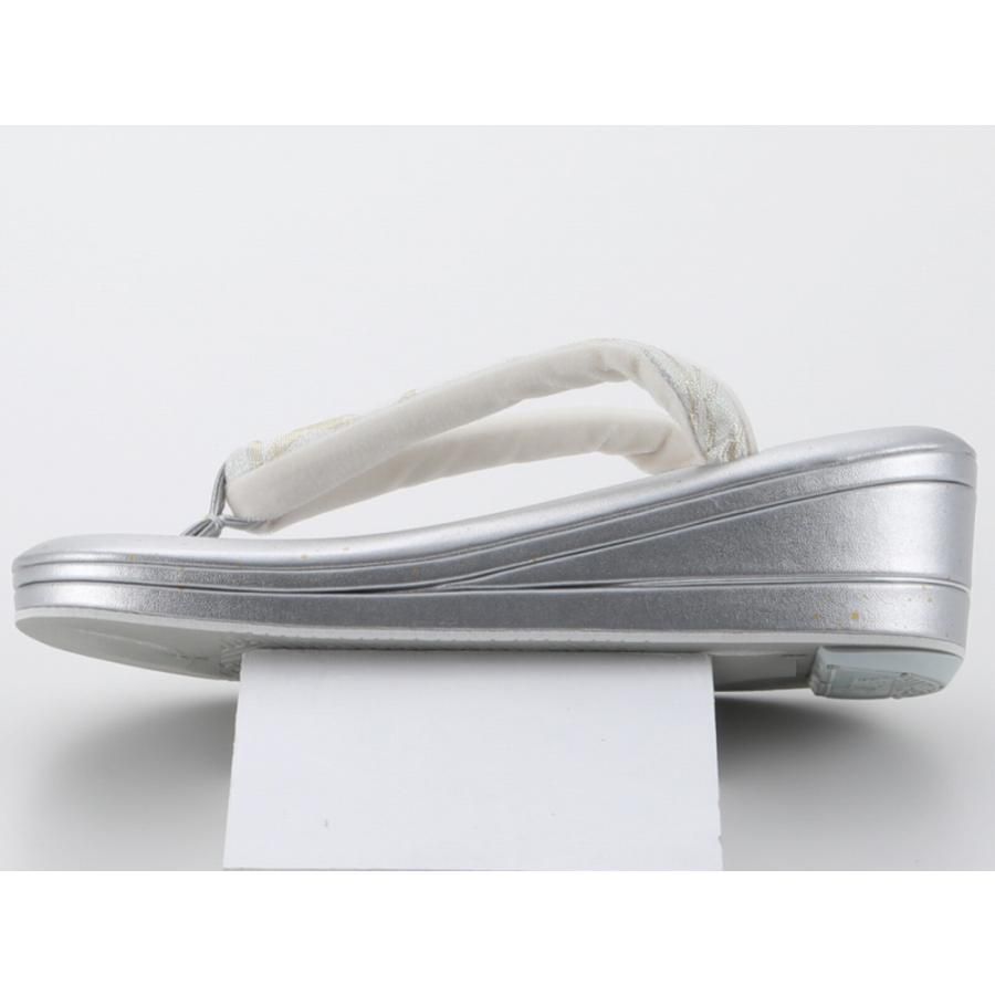 紗織 正装用 草履バッグセット 帯地 日本製 パールトーン加工 三枚芯