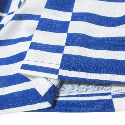 ヨーカン YOKANG 美品 ワンピース ひざ丈 ノースリーブ 琉球紅型