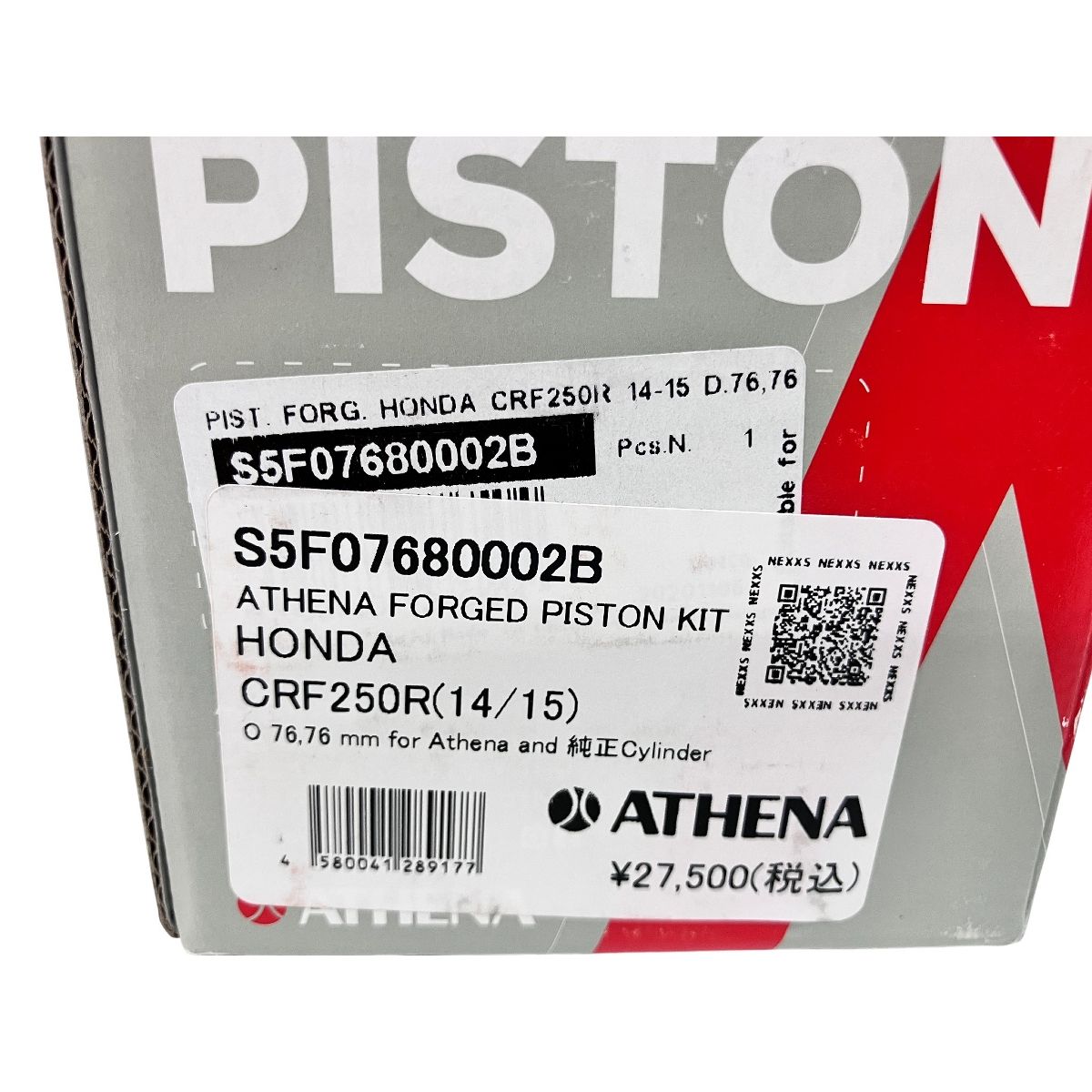 ATHENA S5F07680002B CRF250R 14 15 ピストンキット ホンダ アテナ Z10547696 BRIGHTFACE_UK