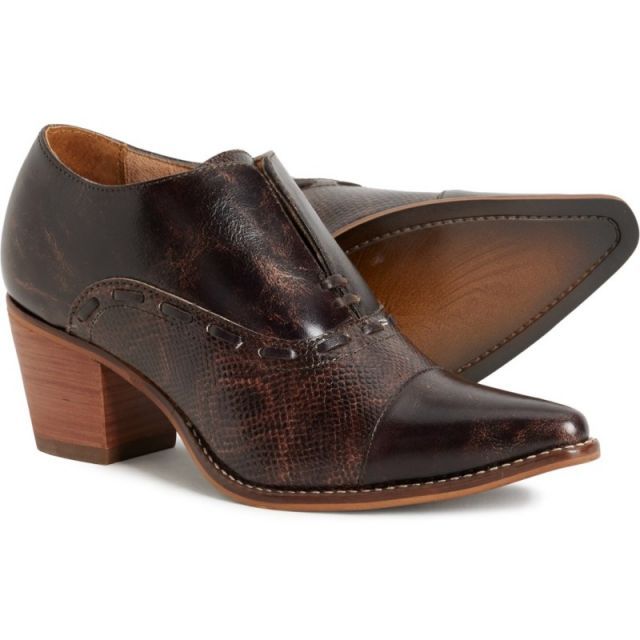【送料無料】 ノコナ レディース ブーツ・レインブーツ シューズ Nocona Sherry Snake Print Western Booties - Snip Toe (For Women) Mocha Brown