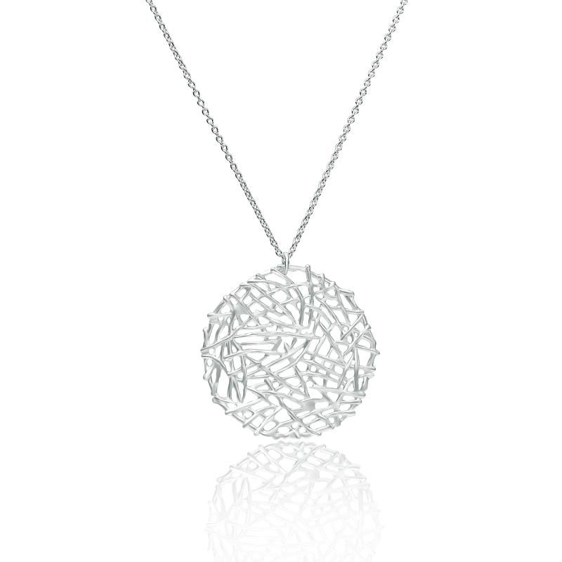 NAOTJEWELRY ナオットジュエリー レディース ネックレス Mesh Plate Necklace シルバー