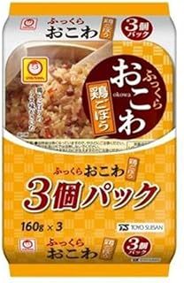 東洋水産 ふっくらおこわ 鶏ごぼう 3個パック 160g×3個 ×8個入