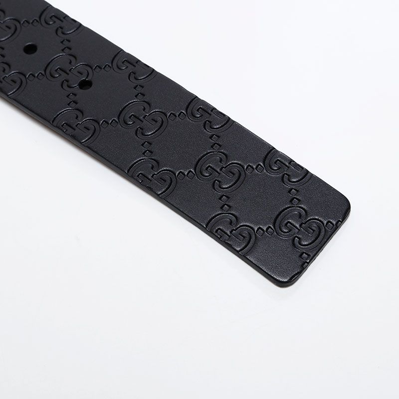 GUCCI グッチ ベルト GG シマ レザー インターロッキングG Size:40