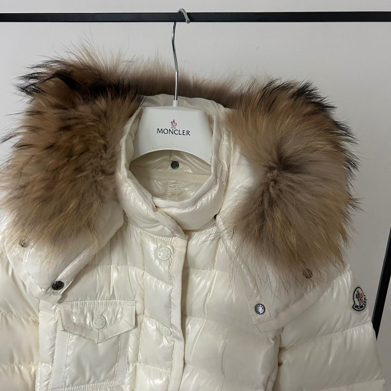 モンクレール MONCLER☆アルモワーズ☆ホワイト☆ダウン ダウン 