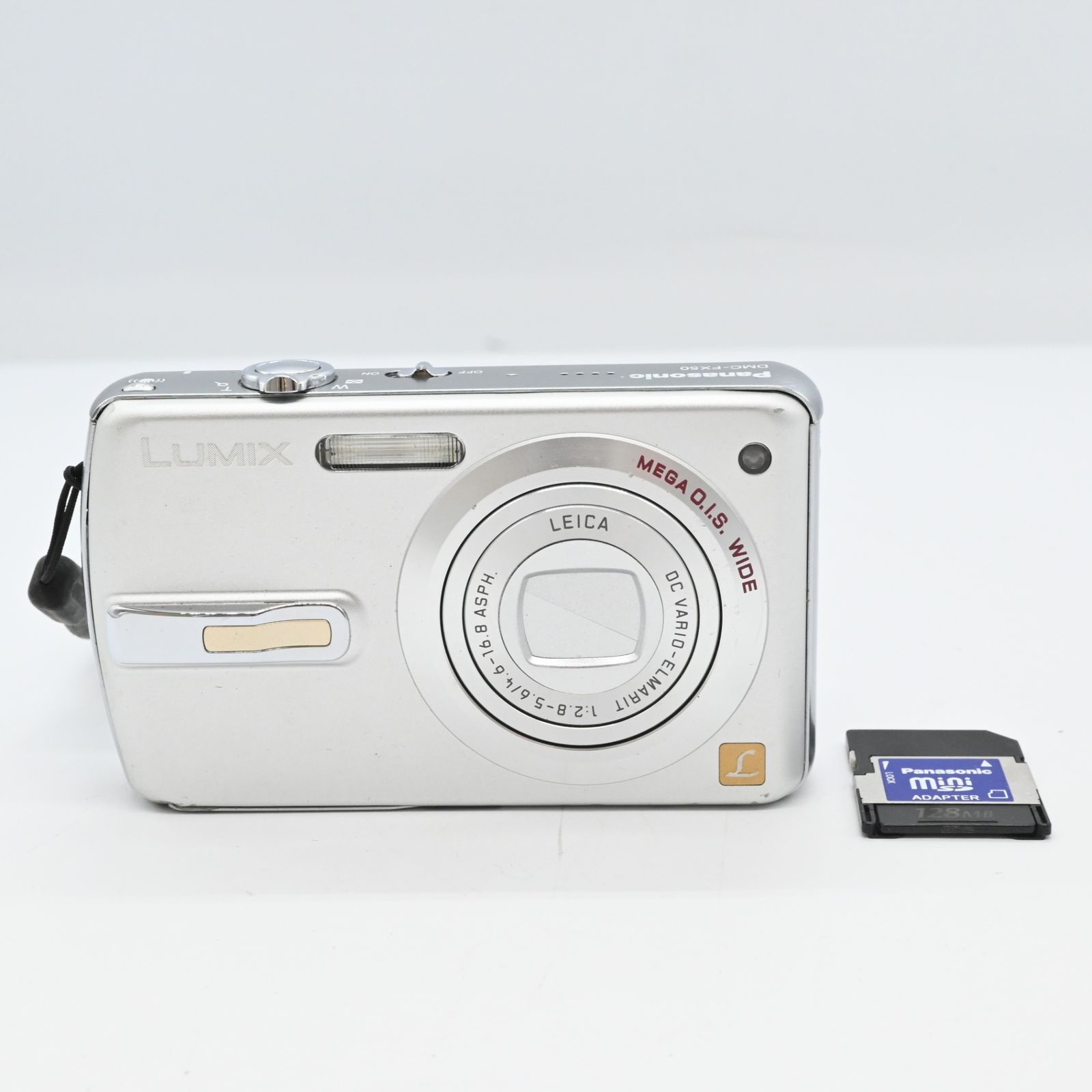 難有品】パナソニック デジタルカメラ LUMIX FX50 シルキーシルバー 