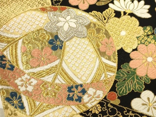 加納幸謹製 正絹西陣織袋帯（ 未仕立て） 平和屋本店極上 西陣の名門