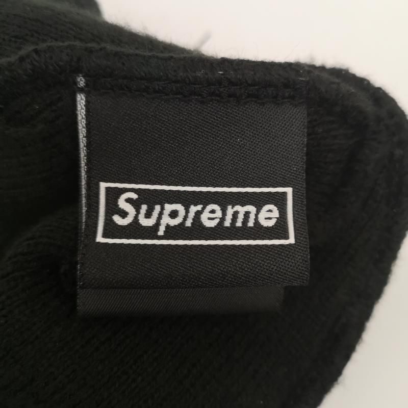 Supreme シュプリーム 帽子 ニット帽 22AW new era s logo