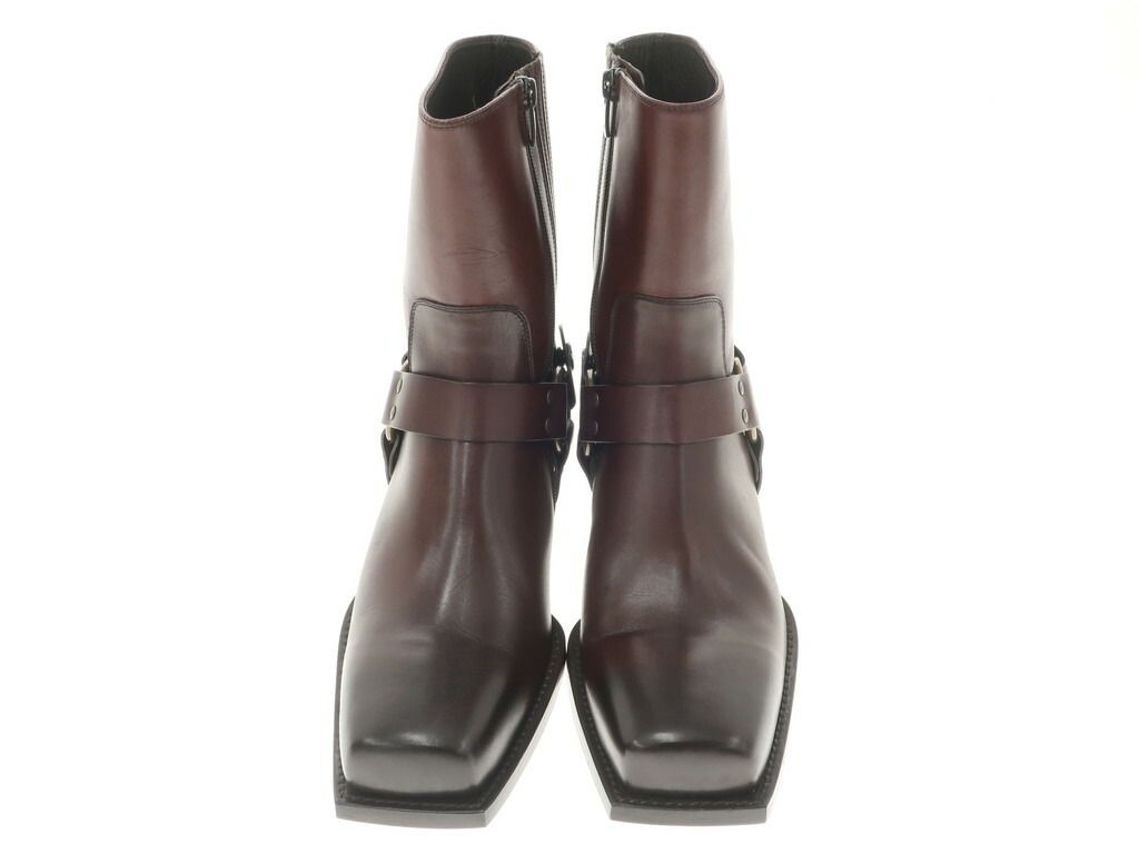 希少　ディースクエアード DSQUARED2 サイドジップ リングブーツ 1240001091866_1.jpg