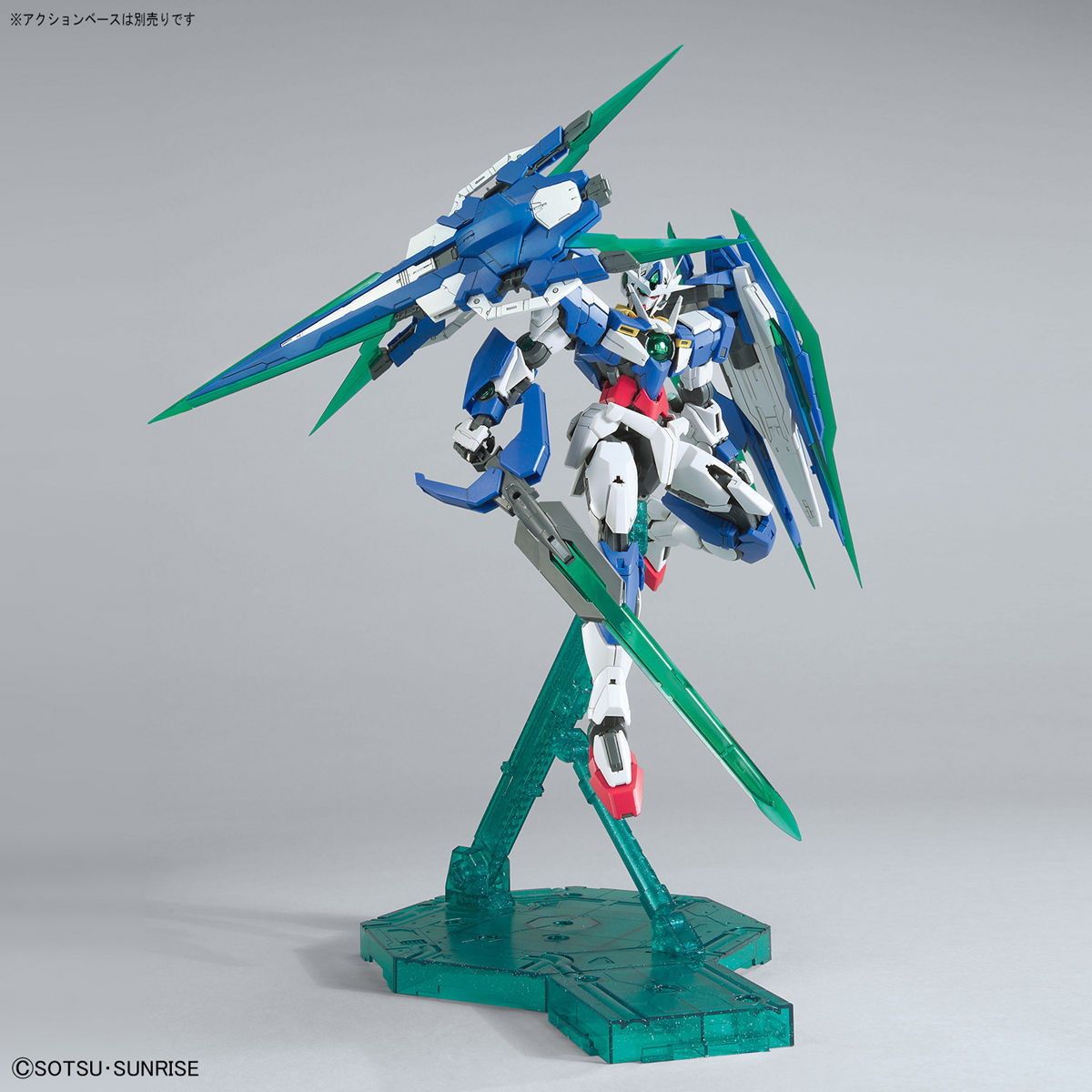 1/100 MG GNT-0000/FS ダブルオークアンタフルセイバー MG 1/100 ダブルオークアンタフルセイバー｜バンダイ ホビーサイト