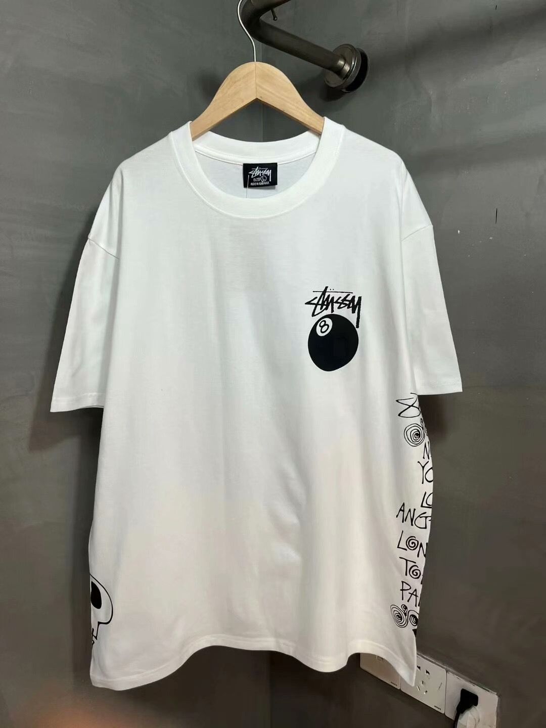 正規品 Stussy Graffiti 8 Ball Logo ロゴプリント