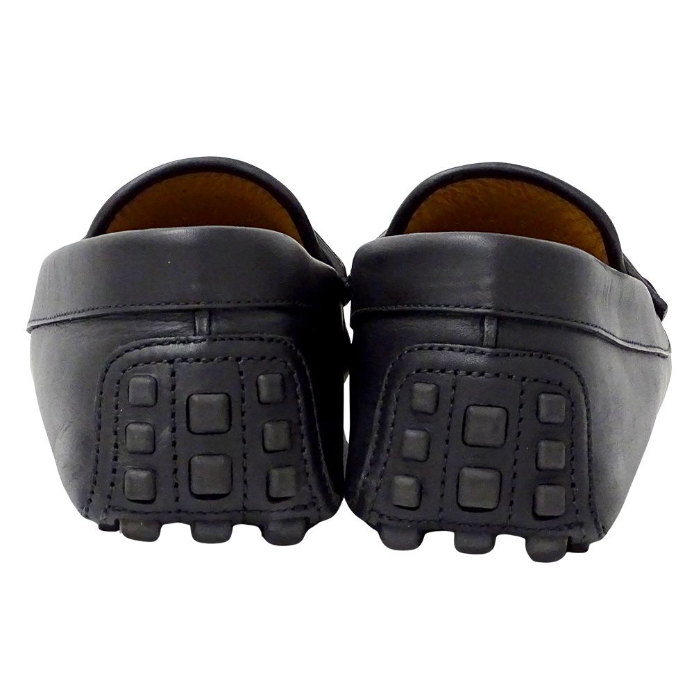 GUCCI インターロッキング　タッセル　ドライビングシューズ　茶 GUCCI グッチ ドライビングシューズ ローファー レザー ブラウン