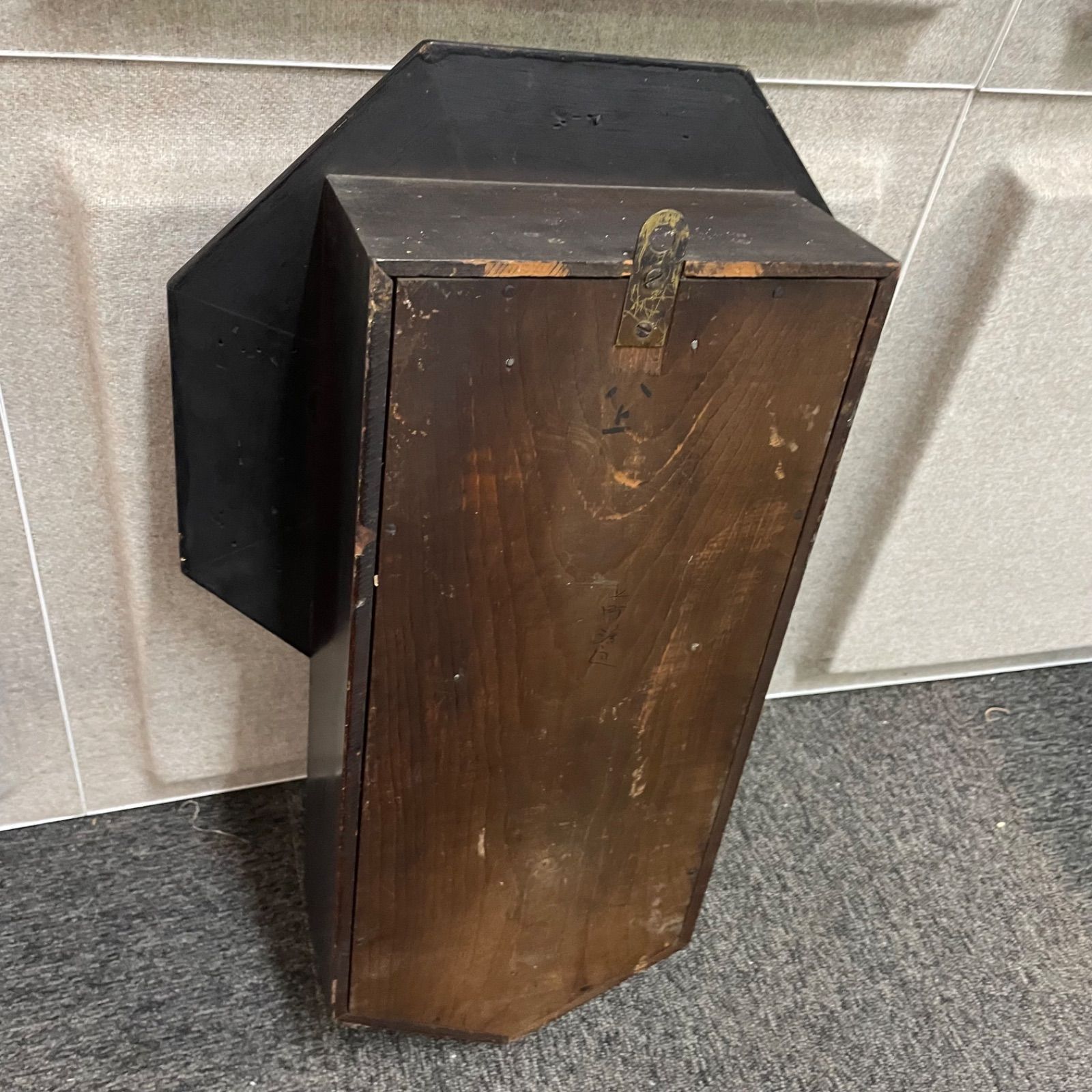 ♭♭ 振り子時計 ボンボン時計 八角形時計 ゼンマイ式 ジャンク - メルカリ