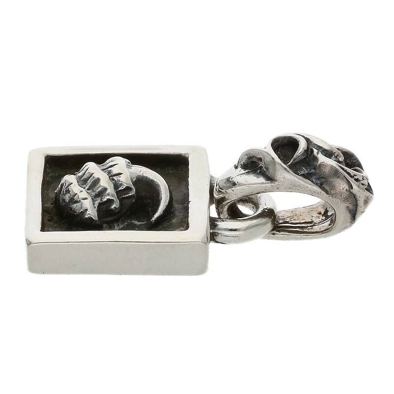 クロムハーツ FRAMED CROW/フレームドクロウ チャーム/シルバー  